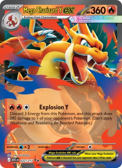Mega Charizard Y ex · Ascended Heroes 022