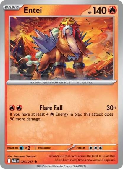 Entei · Ascended Heroes 025