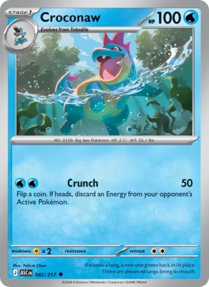 Croconaw · Ascended Heroes 042