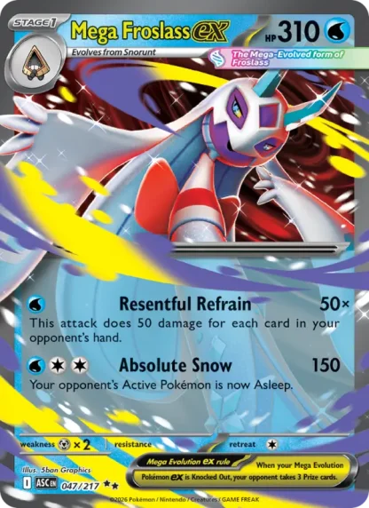 Mega Froslass ex · Ascended Heroes 047