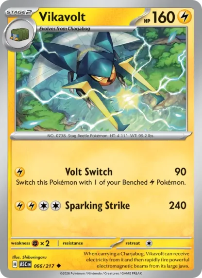 Vikavolt · Ascended Heroes 066