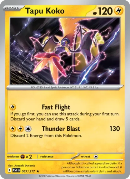 Tapu Koko · Ascended Heroes 067