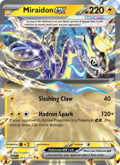 Miraidon ex · Ascended Heroes 073