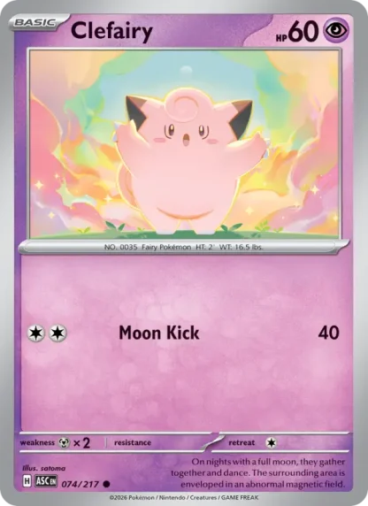 Clefairy · Ascended Heroes 074