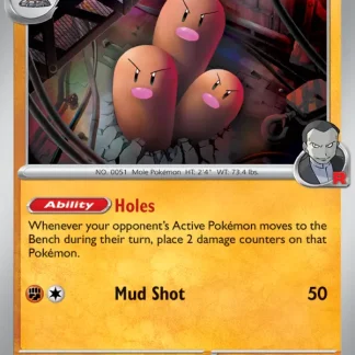 Team Rocket's Dugtrio  ·  Ascended Heroes 101