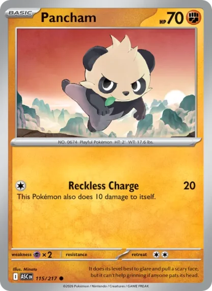 Pancham · Ascended Heroes 115