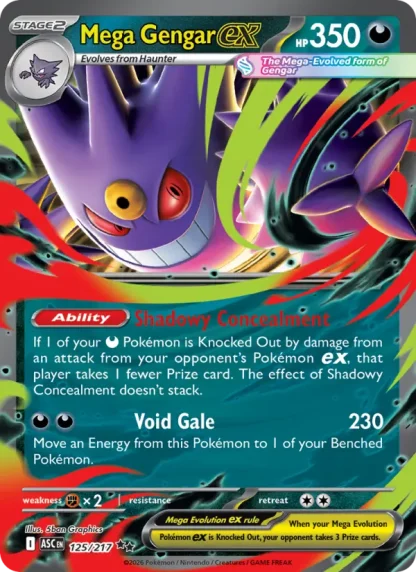 Mega Gengar ex · Ascended Heroes 125