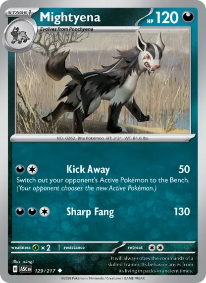 Mightyena · Ascended Heroes 129