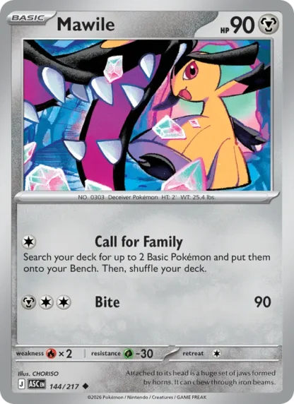Mawile · Ascended Heroes 144