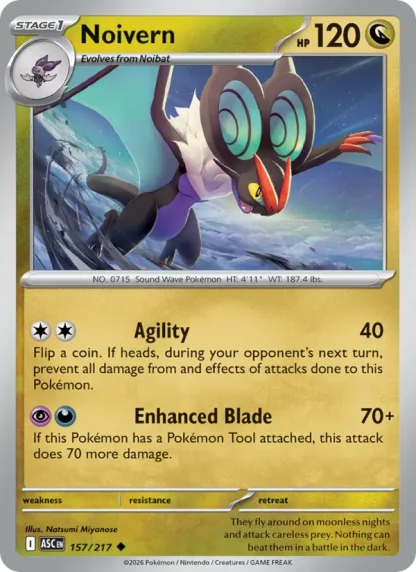 Noivern · Ascended Heroes 157