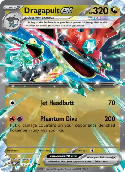 Dragapult ex · Ascended Heroes 160