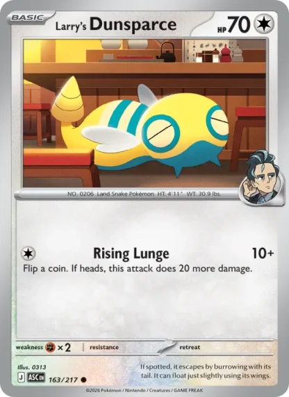 Larry's Dunsparce · Ascended Heroes 163