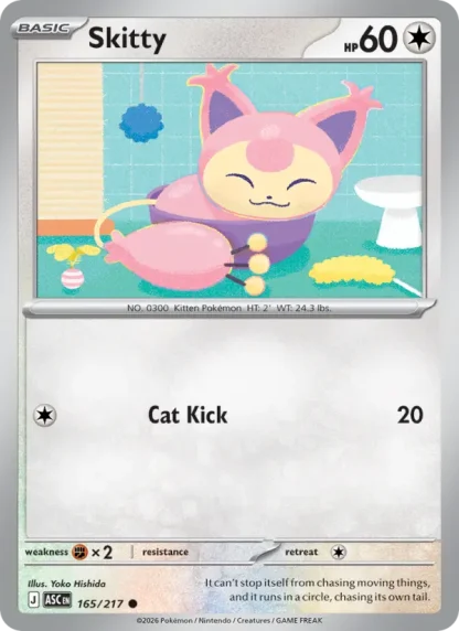 Skitty · Ascended Heroes 165