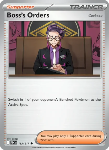 Boss's Orders · Ascended Heroes 183