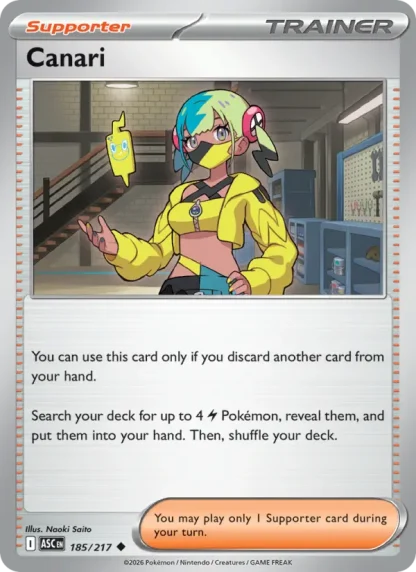 Canari · Ascended Heroes 185