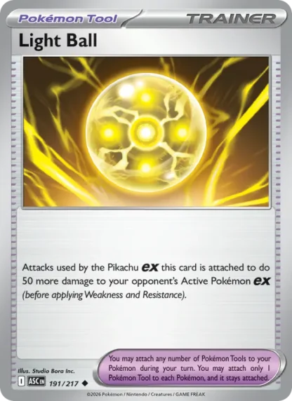 Light Ball · Ascended Heroes 191