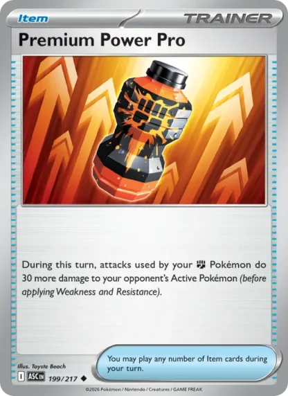 Premium Power Pro · Ascended Heroes 199