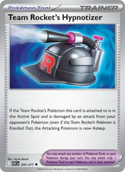 Team Rocket's Hypnotizer · Ascended Heroes 206