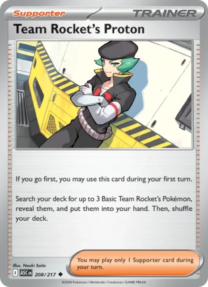 Team Rocket's Proton · Ascended Heroes 208