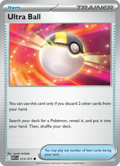 Ultra Ball · Ascended Heroes 213