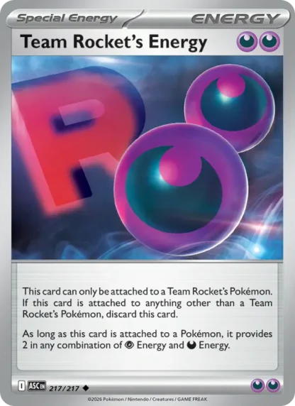 Team Rocket's Energy · Ascended Heroes 217