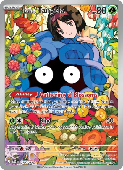 Erika's Tangela · Ascended Heroes 218