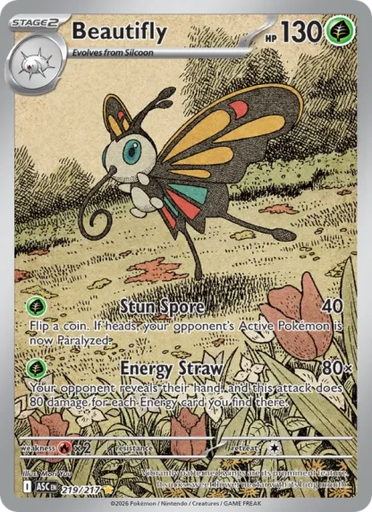 Beautifly · Ascended Heroes 219