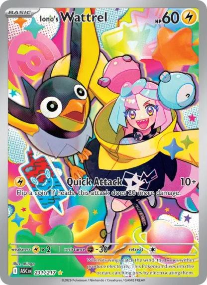 Iono's Wattrel · Ascended Heroes 231