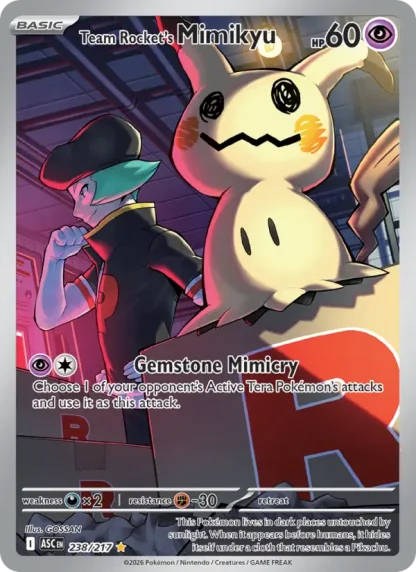Team Rocket's Mimikyu · Ascended Heroes 238