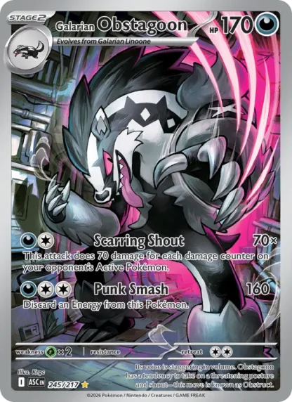 Galarian Obstagoon · Ascended Heroes 245