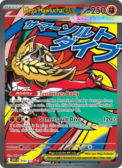 Mega Hawlucha ex · Ascended Heroes 268