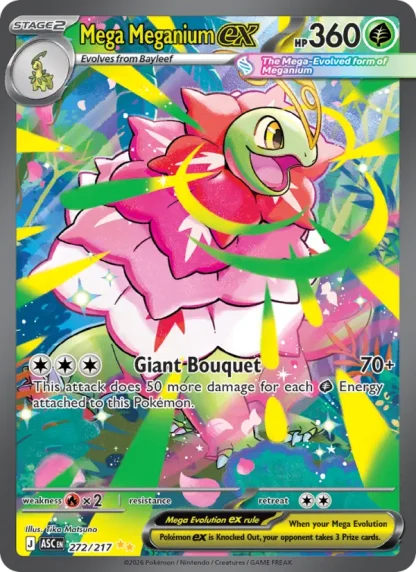 Mega Meganium ex · Ascended Heroes 272