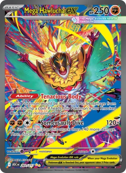 Mega Hawlucha ex · Ascended Heroes 283