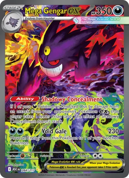 Mega Gengar ex · Ascended Heroes 284
