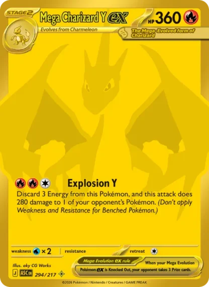 Mega Charizard Y ex · Ascended Heroes 294