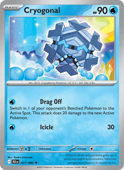 Cryogonal · Black Bolt 027