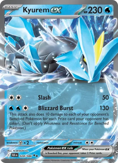 Kyurem ex · Black Bolt 028