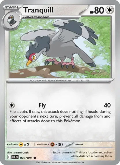 Tranquill · Black Bolt 072