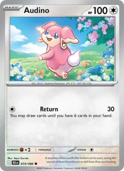Audino · Black Bolt 074