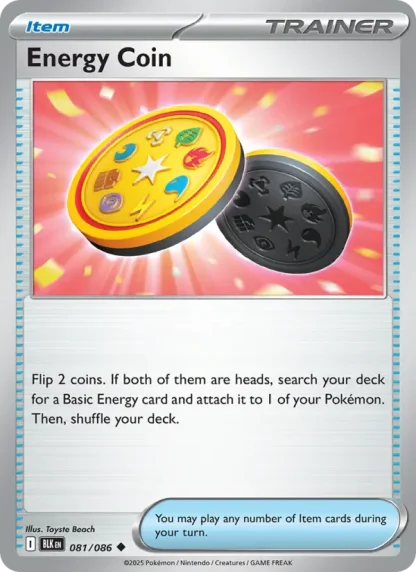 Energy Coin · Black Bolt 081