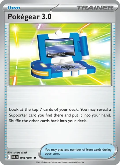 Pokégear 3.0 · Black Bolt 084
