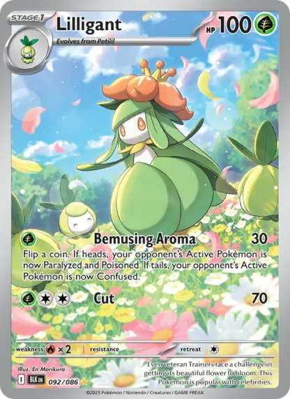 Lilligant · Black Bolt 092