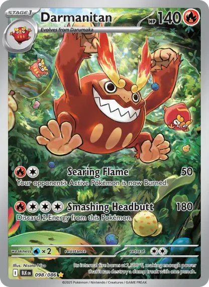 Darmanitan · Black Bolt 098