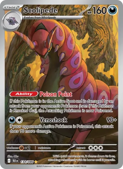 Scolipede · Black Bolt 134