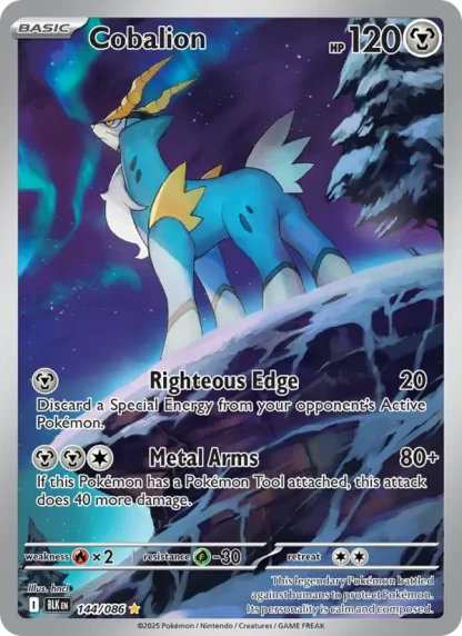 Cobalion · Black Bolt 144