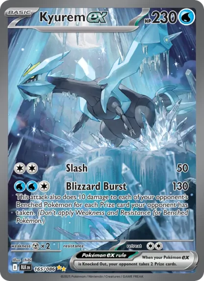 Kyurem ex · Black Bolt 165