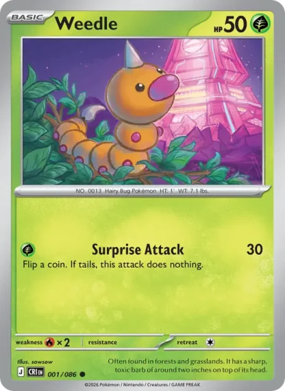 Weedle · Chaos Rising 001