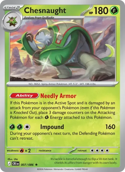 Chesnaught · Chaos Rising 007
