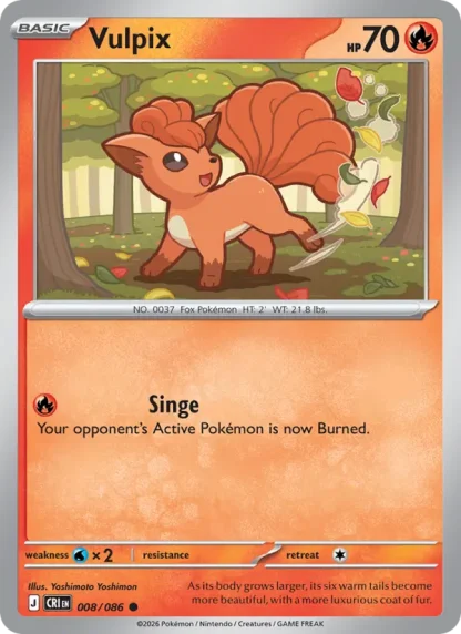 Vulpix · Chaos Rising 008