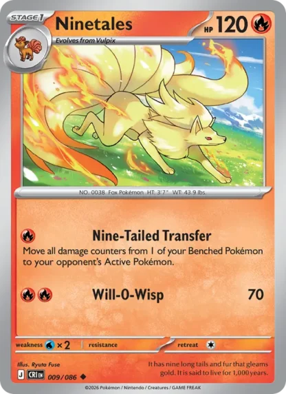 Ninetales · Chaos Rising 009